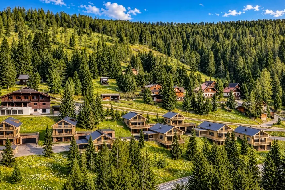 KITZIMMO-9 genehmigte Chalets mit Freizeitwohnsitzwidmung - Immobilien Kärnten.