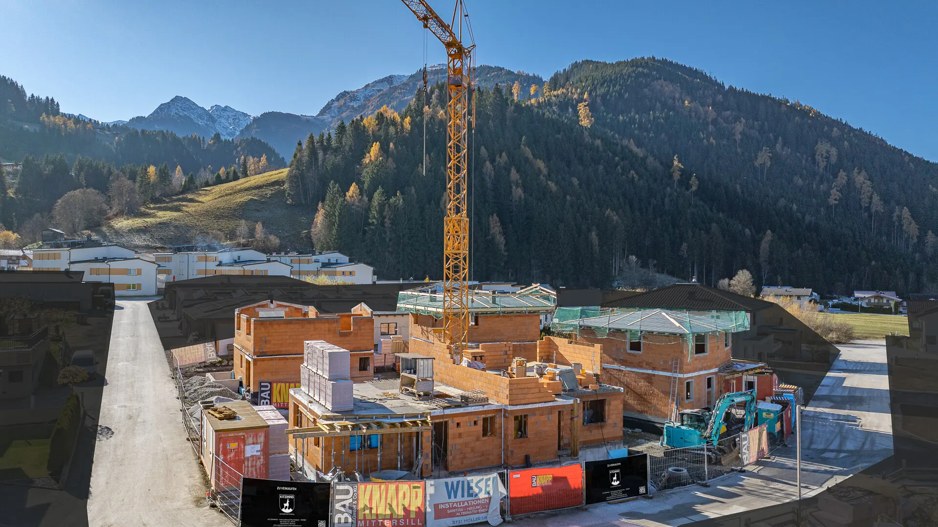 KITZIMMO-Doppelhaus Mitten im Pinzgauer Bergparadies kaufen - Immobilien Hollersbach.