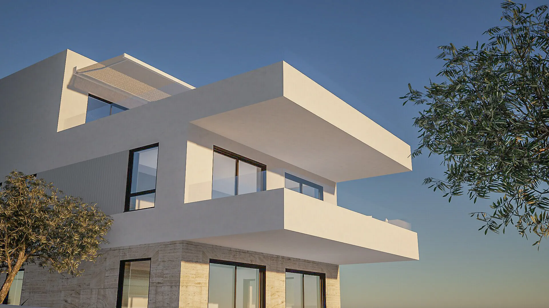 KITZIMMO-Grundstück mit Meerblick & Baugenehmigung für ein Apartmenthaus - Immobilien Kroatien.