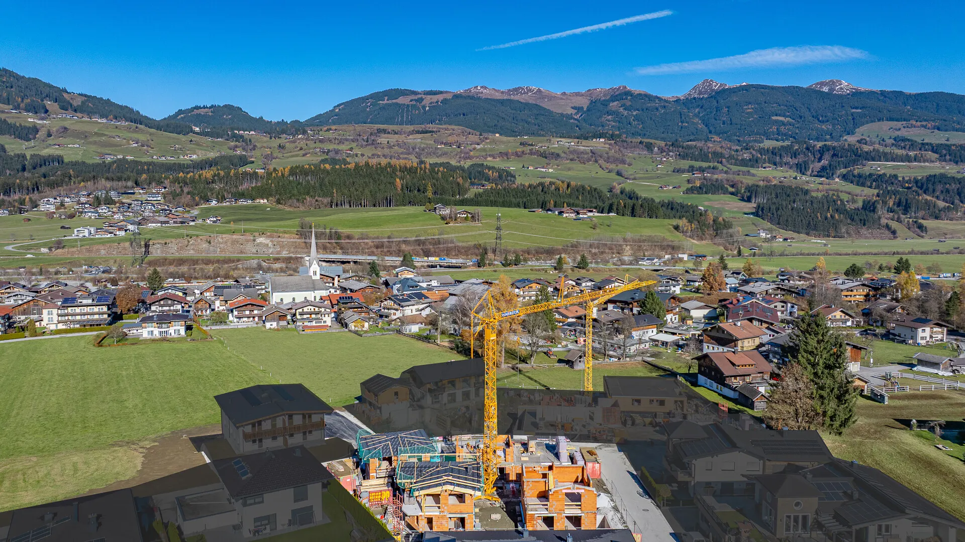 KITZIMMO-Doppelhaus in sonniger Ruhelage mit Bergblick kaufen - Immobilien Hollersbach.