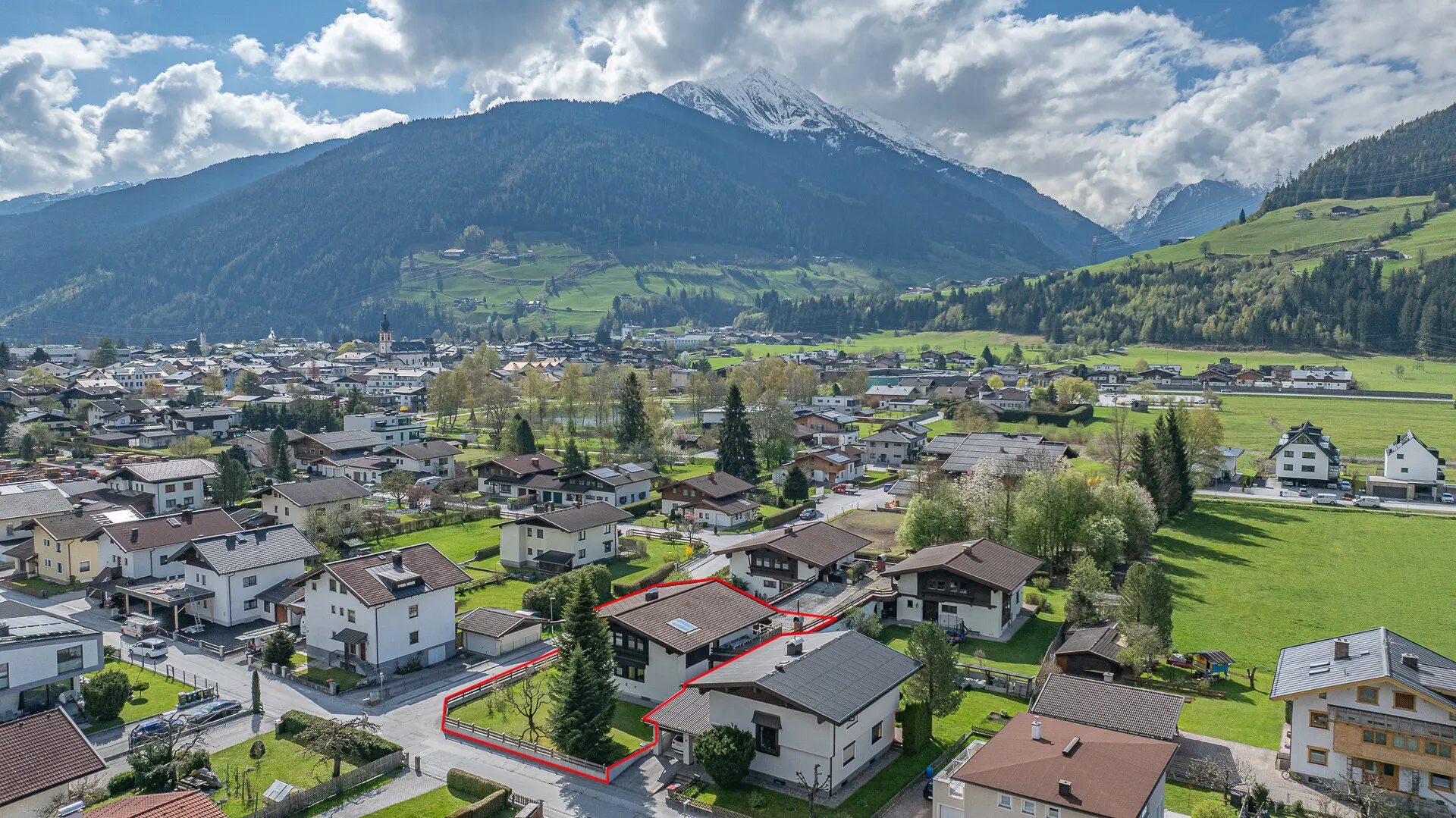 KITZIMMO-Landhaus mit Bergblick in zentrumsnaher Ruhelage - Immobilien Mittersill.