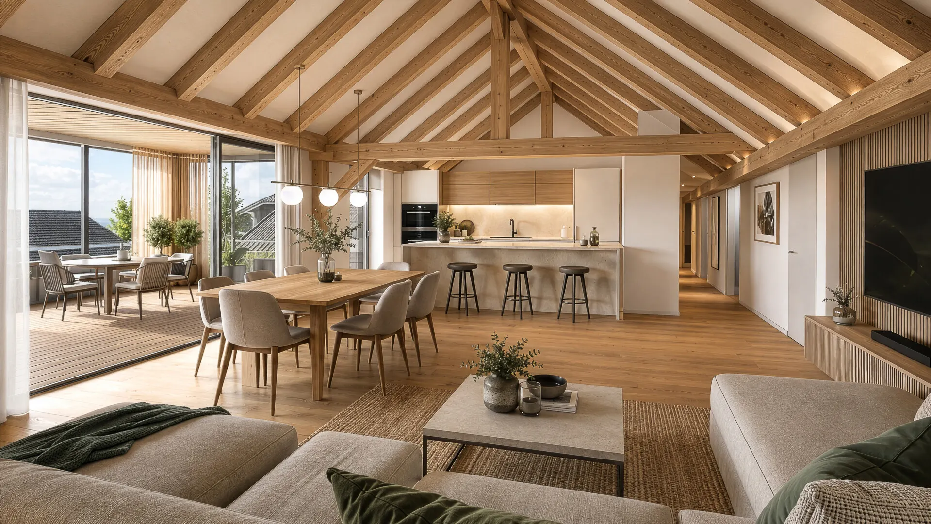 KITZIMMO-Exklusiv-Sanierte Altbau-Gartenmaisonette in Seenähe - Immobilien Gmunden.