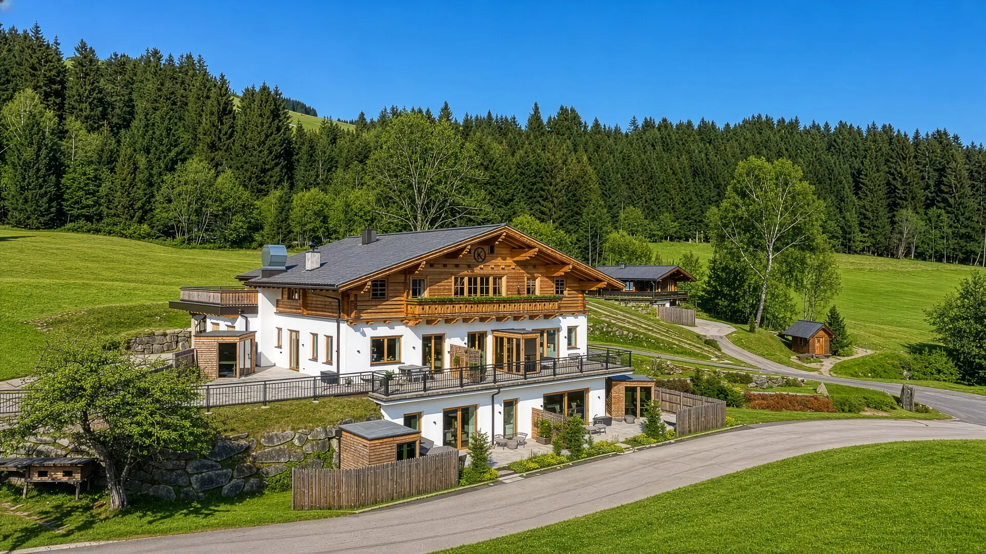 KITZIMMO-Luxus-Apartmenthaus in einzigartiger Top-Sonnenlage kaufen - Immobilien Hollersbach.