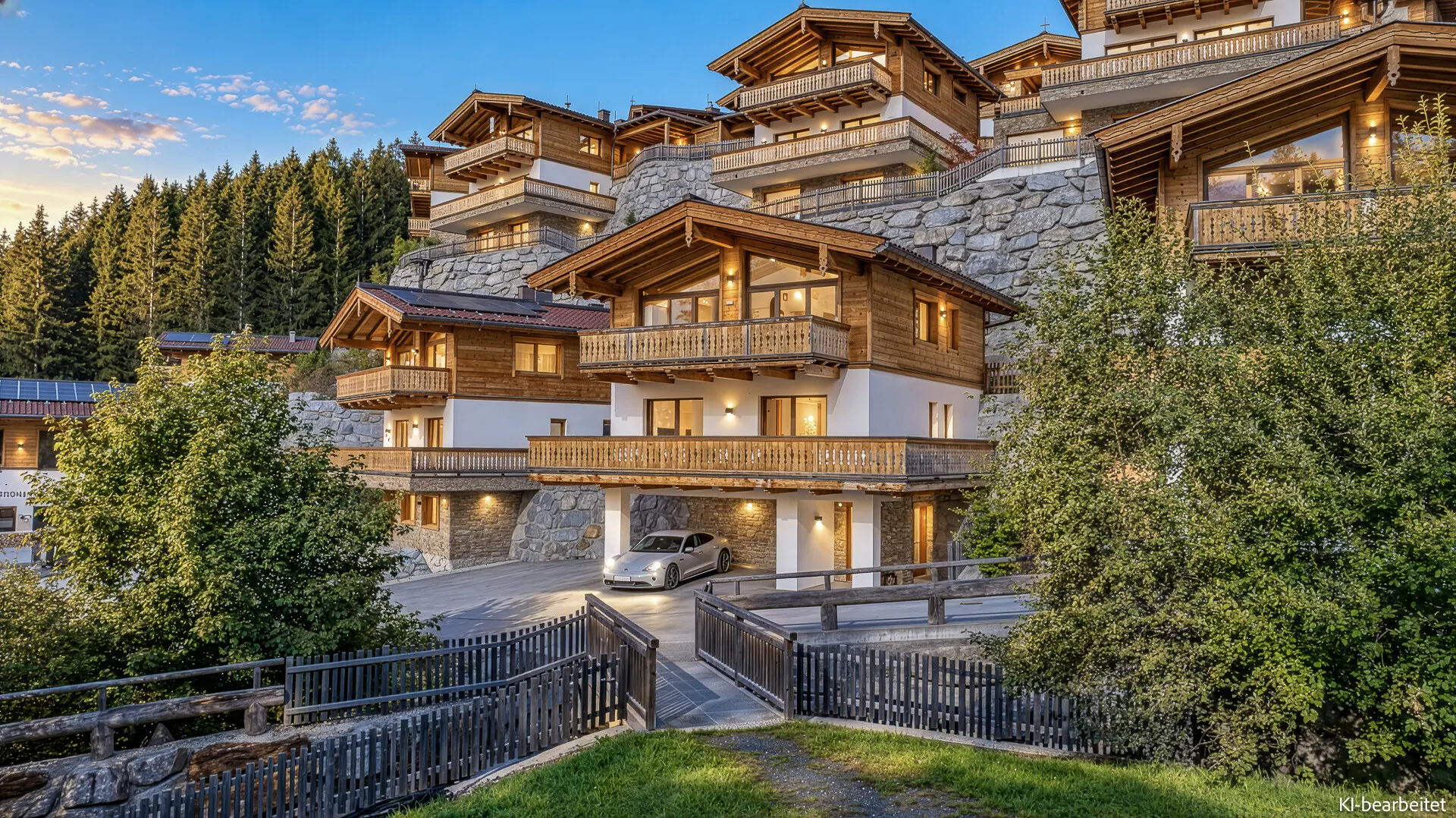 KITZIMMO-Exklusives Nationalpark Chalet in sonniger Ruhelage - Immobilien Neukirchen.